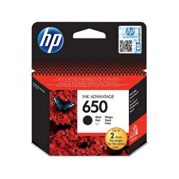 Hp 650 Siyah Orijinal Kartuş