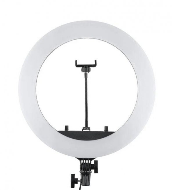 Ring Light Led 5500kw 18inch Makyaj Çekimleri Makeup Çekimleri Sac Çekimler Youtuber Kit - 2