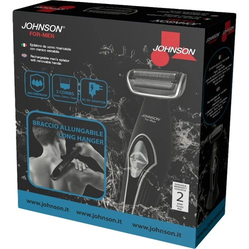 Johnson For-Men Erkek Vücut Bakım Seti 3 Taraklı Su Geçirmez Şarjlı - 3
