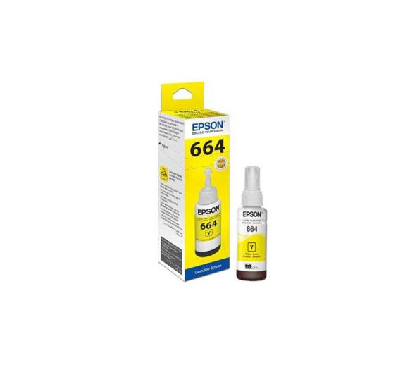 Epson 664 Sarı Orijinal 70ML Mürekkep