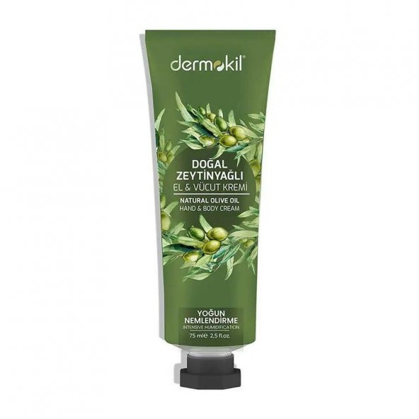 DERMOKİL DOĞAL ZEYTİNYAĞLI KREM 75 ML