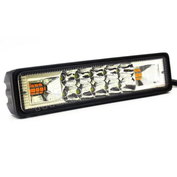 OFF ROAD ÇAKARLI BEYAZ LED LAMBA 15CM ÇOK MODLU - 3