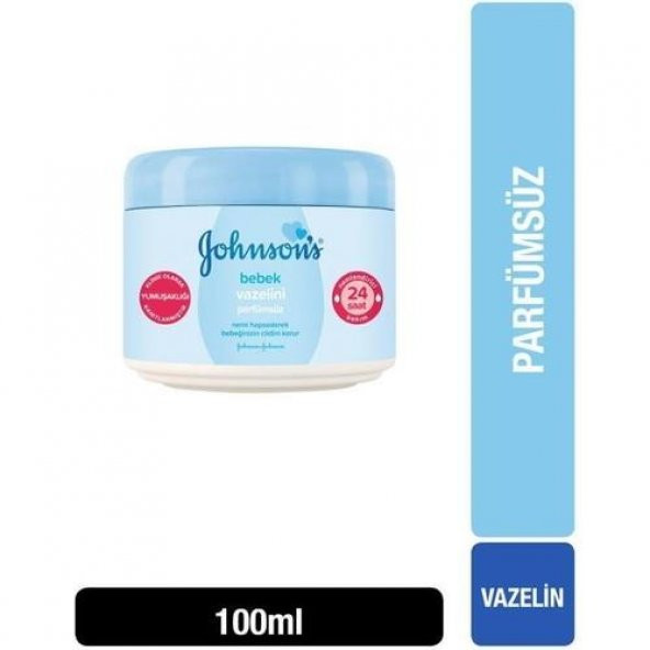 JOHNSONS BABY VAZELİN PARFÜMSÜZ 100 ML ürün görseli 1