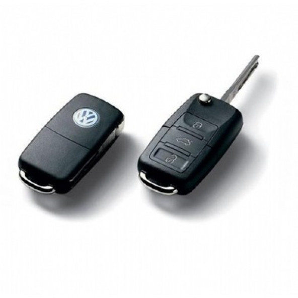 VOLKSWAGEN POLO GOLF PASSAT CC JETTA SCİROCCO CADDY SEAT IBIZA SİLİKON ANAHTAR KILIF(SİYAH-KIRMIZI) - Resim 6