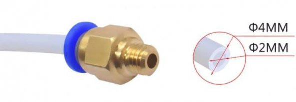 4x6 Pnömatik Rakor(PC4-M6) - Resim 5