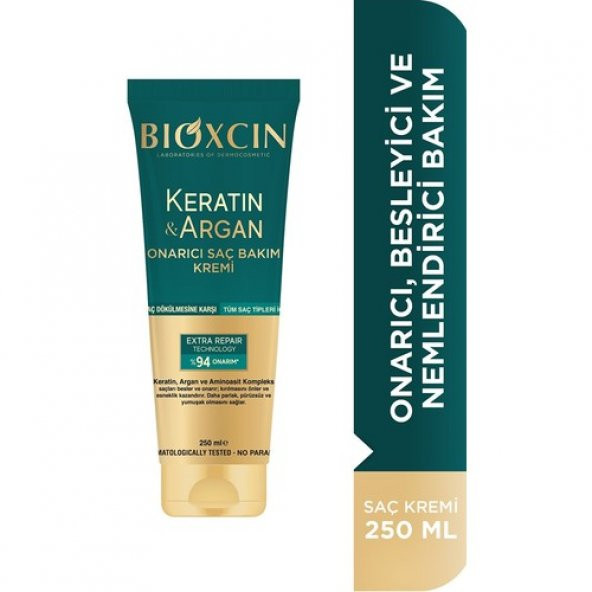 BIOXCIN KERATIN ARGAN SAC BAKIM KREMI 250ML - 2