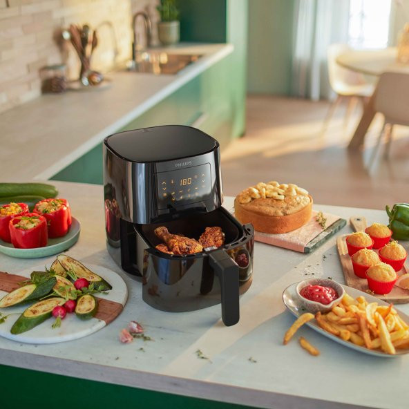 Philips Airfryer HD9252/90 Essential 4.1 lt Yağsız Fritöz - 4