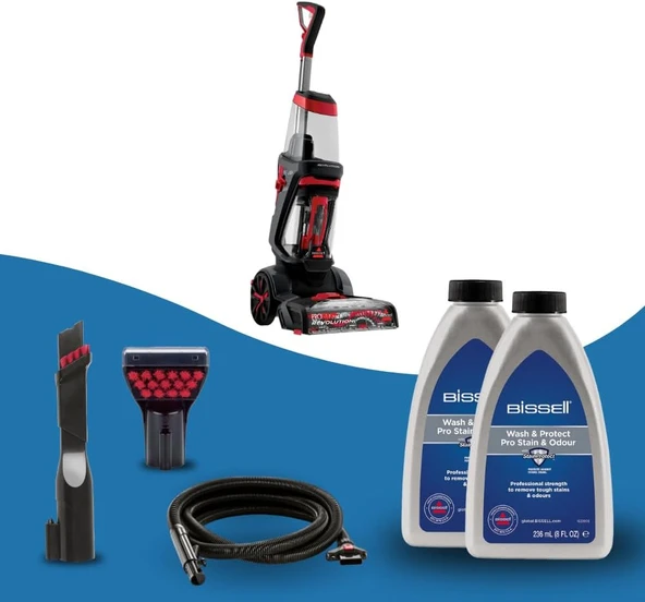 Bissell Proheat 2X Revolution 800 W Halı ve Koltuk Yıkama Makinesi - Resim 2