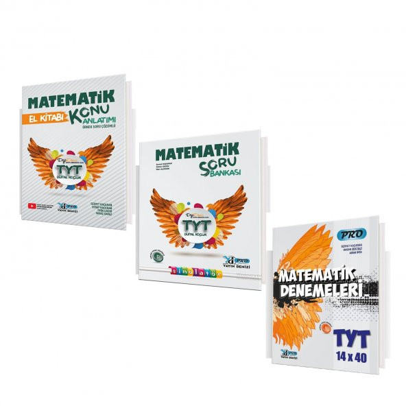 Yayın Denizi TYT Pro Matematik Konu Soru ve Deneme Seti 3 Kitap