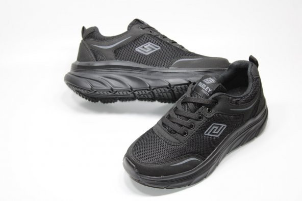 PARLEY ULTRA HAFİF ORTOPEDİK YÜKSEK TABAN KADIN BAĞCIKLI GÜNLÜK RAHAT SPOR YÜRÜYÜŞ AYAKKABISI - 3