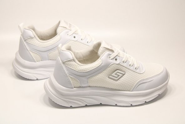 PARLEY ULTRA HAFİF ORTOPEDİK YÜKSEK TABAN KADIN BAĞCIKLI GÜNLÜK RAHAT SPOR YÜRÜYÜŞ AYAKKABISI - 10