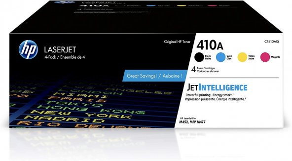 Hp 410A / CF410A / CF410AQ / CF411A / CF412A / CF413A Orjinal Toner Takım /M452 / M477