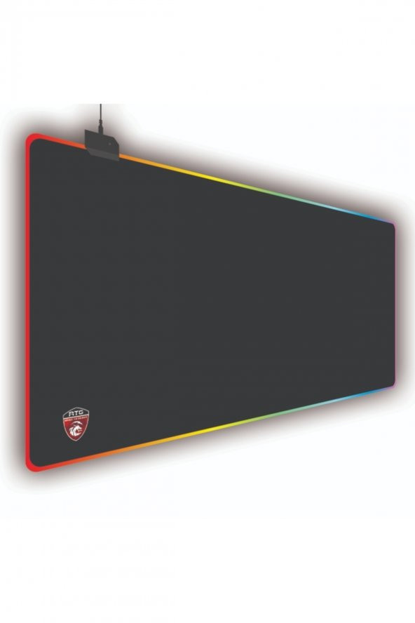 Rgb Led Işıklı Gaming Mousepad Xxl 90cm X 40 Cm Büyük Boy Kaymaz Taban Oyuncu Mouse Pad