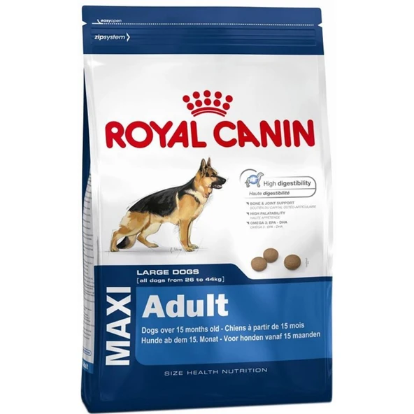 Royal Canin Maxi Adult Büyük Irk Yetişkin Kuru Köpek Maması 15 Kg ürün görseli