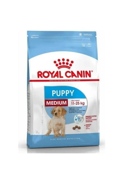Royal Canin Medium Puppy 15 Kg Yavru Kuru Köpek Mamasi ürün görseli