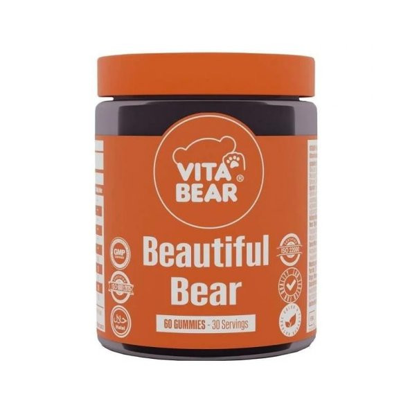 Vita Bear Beautiful Bear Gummy Vitamin 60Lı