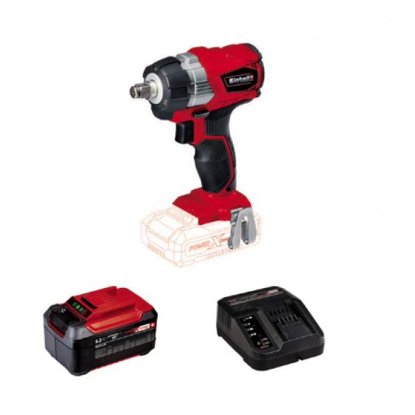 Einhell Te-cw 18 Li Bl Akülü Şarjlı Somun Sıkma Kömürsüz + 5.2 A