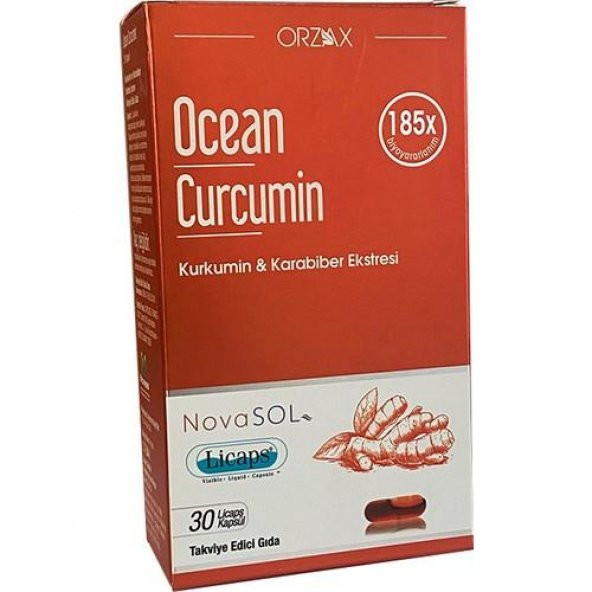 Ocean Curcumin 30 Kapsül 8697595872109