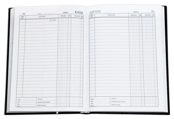 Kasa Defteri Sunideri 368 Yaprak 17x24 cm (736 SAYFA) - 2