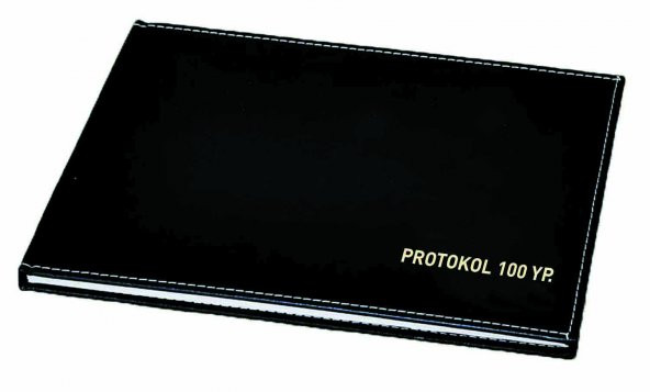 Protokol Hasta Kayıt Defteri 100 Yaprak 23x32 cm (200 Sayfa) - 4