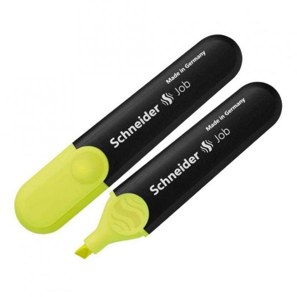 Schneider Fosforlu Kalem Job Sarı 150