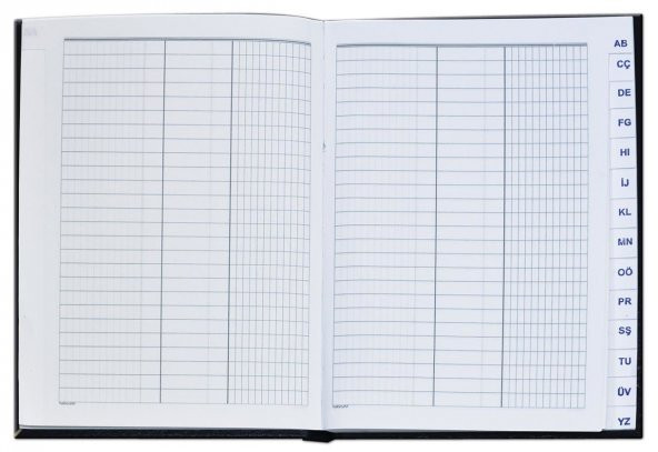 Ticari Fihrist 16x21 cm 40lı (1120 sayfa) - 2