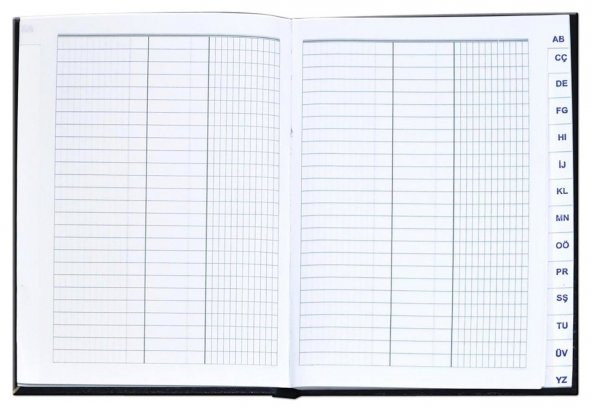 Ticari Fihrist 16x21 cm 36lı (1008 sayfa) - 2