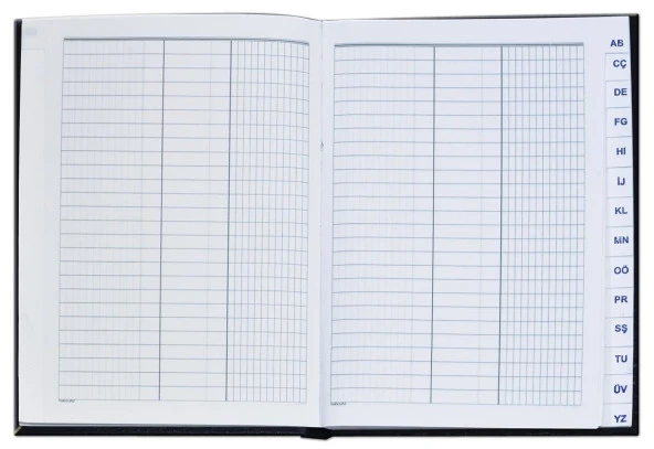 Ticari Fihrist 16x21 cm 24'lü (672 sayfa) - 2