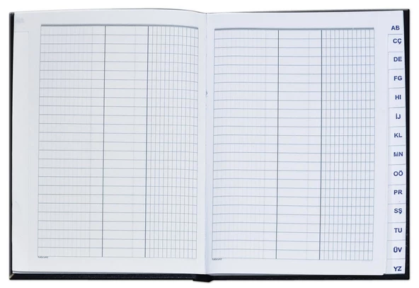 Ticari Fihrist 16x21 cm 10'lu (280 sayfa) - 2