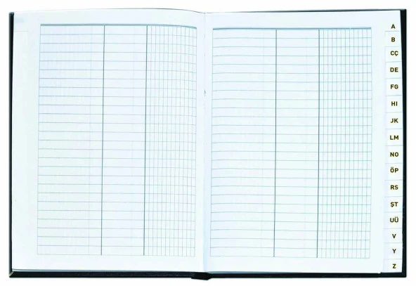 Ticari Fihrist 20x28 cm 16'lı (512 SAYFA) - 2