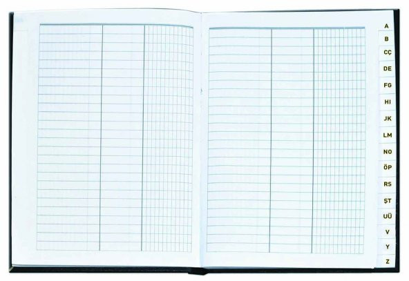 Ticari Fihrist 20x28 cm 40lı (640 yaprak) - 2