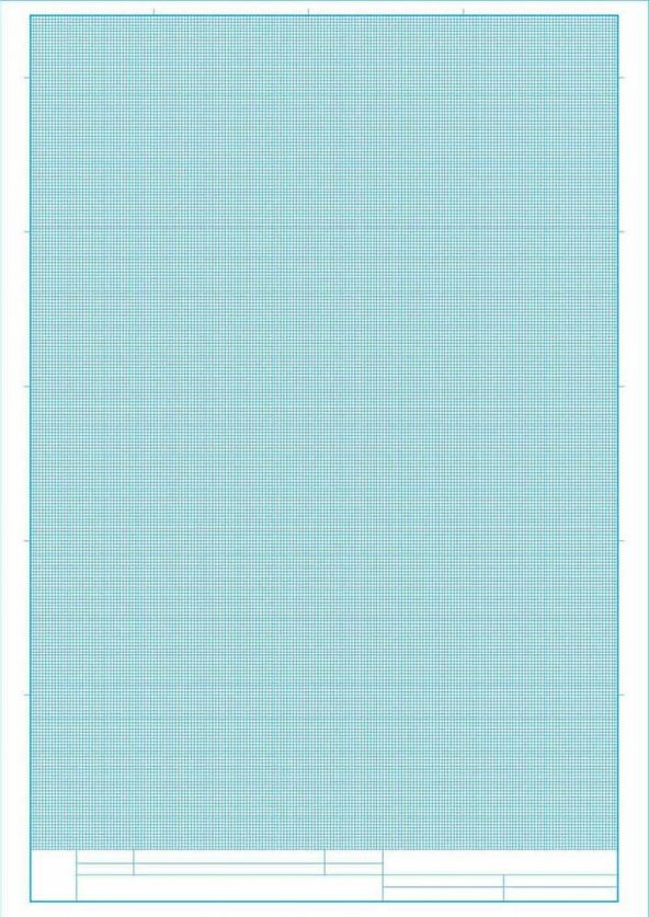 MİLİMETRİK Bloknot A4 MAVİ 30 Yaprak - 2