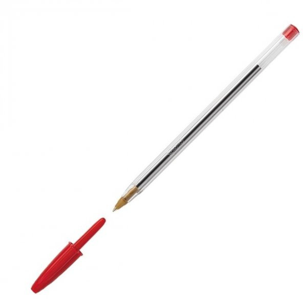 Bic Tükenmez Kalem Cristal 1 MM Kırmızı Medium 50'li 847 899