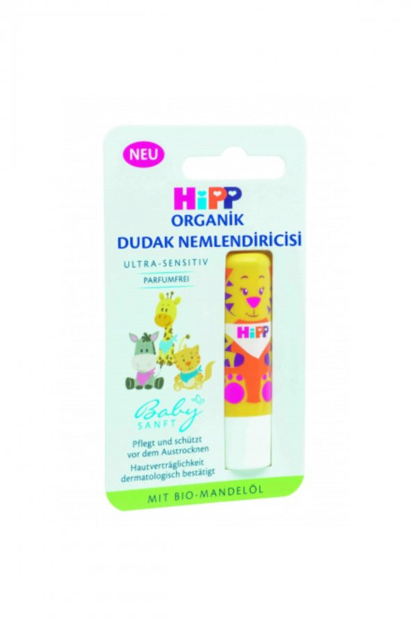 Hipp Babysanft Organik Dudak Nemlendiricisi 4,8 g