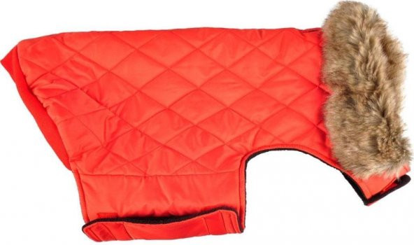 Flamingo Elia Peluş Kışlık Köpek Kıyafeti Kırmızı 30 Cm
