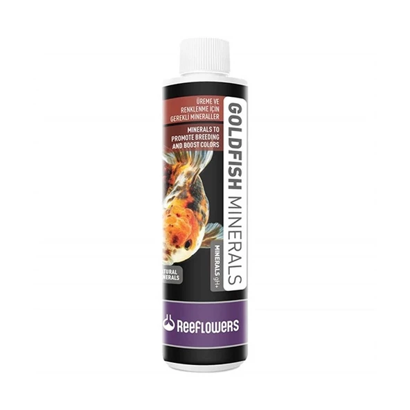 Reeflowers Goldfish Minerals Japon Balıkları İçin Su Düzenleyici 50 ml