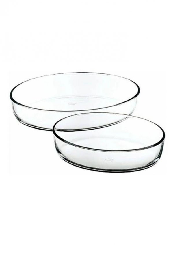 Paşabahçe Borcam Oval İkili Tepsi 159033 - 2