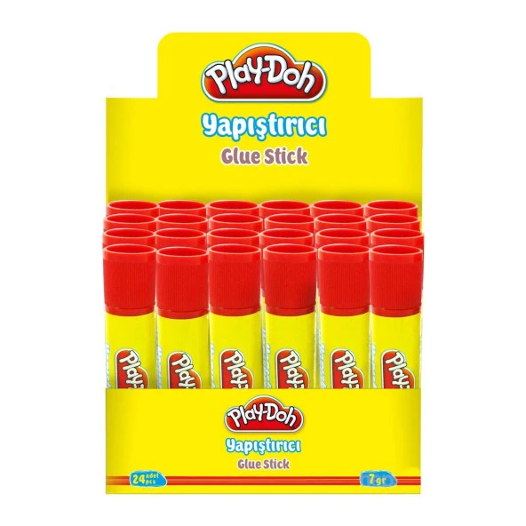 Play-Doh Stick Yapıştırıcı 7 Gram Stick Yapıştırıcı (24 Lü Paket)