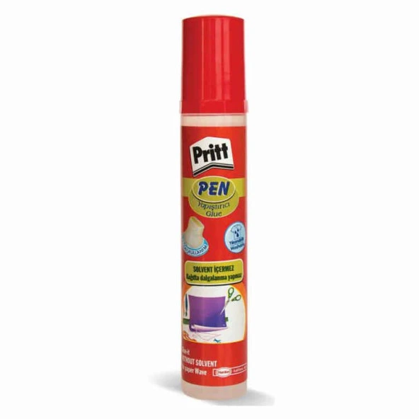 Pritt Sıvı Yapıştırıcı Pen Solventsiz 55 ML Solventsiz Sıvı Yapıştırıcı (20 Li Paket)