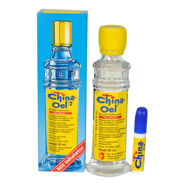 China Oel Orijinal Çin Yağı 25ML Nane Yağı Cam Şişe - 2