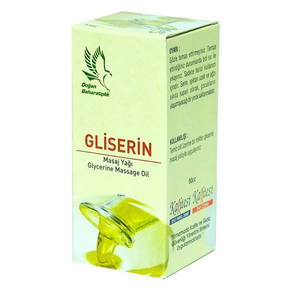 Doğan Baharatçılık Gliserin Yağı 50cc Doğal Cilt Masaj Yağı - 8