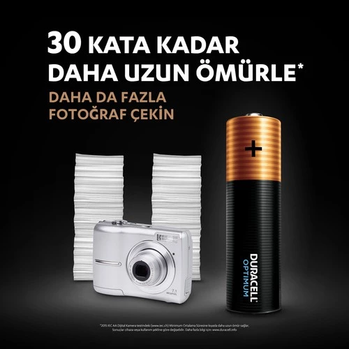 Duracell Optimum AA Alkalin Kalem Pil 8 li - 4