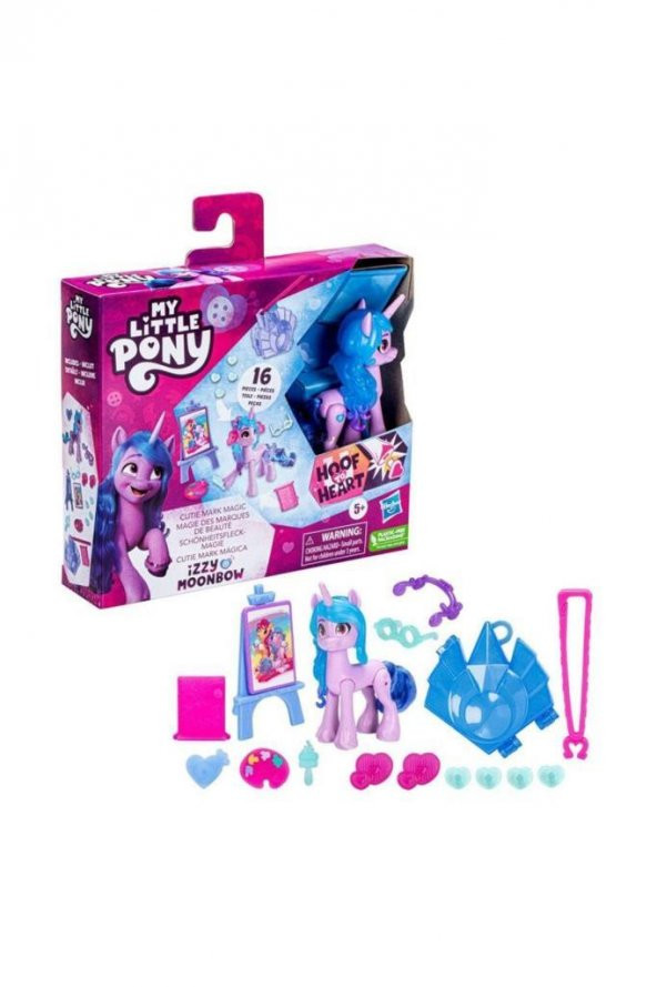 Hasbro Çocuklar İçin My Little Pony Sevimli İşaret Sihri Pony İzzy