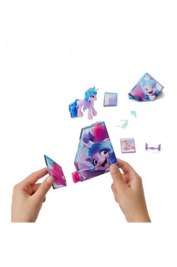 Hasbro Çocuklar İçin My Little Pony Sevimli İşaret Sihri Pony İzzy - 4