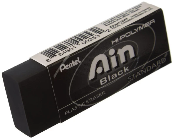 Pentel Siyah Sınav Silgisi Ain Siyah Sınav Silgisi (48 Li Paket)