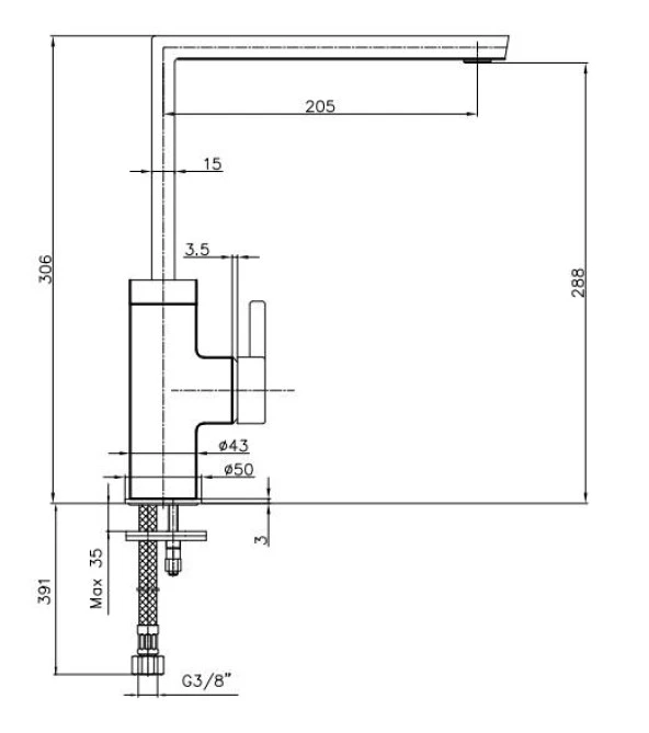 Eca İcon Mutfak Eviye Bataryası 102118081H - Resim 2