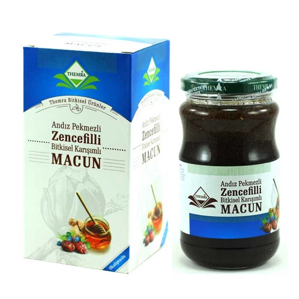 Themra Andız Pekmezli Zencefilli Macun Zencefil Macunu 420gr