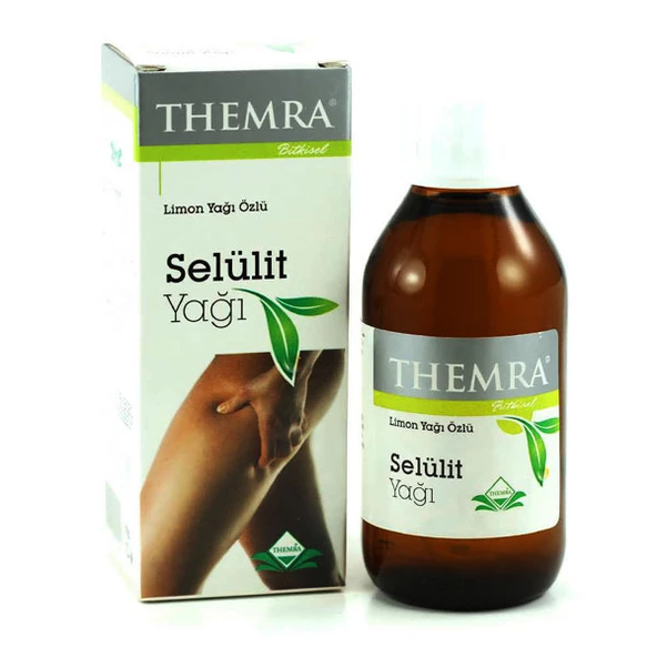 Themra Selülit Yağı 100ml Doğal Limon Yağı Özlü Anti Giderici