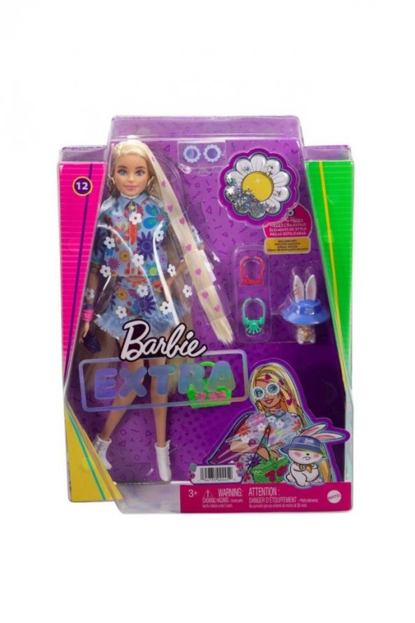 Barbie Extra Mavi Etekli Bebek HDJ45 - 2
