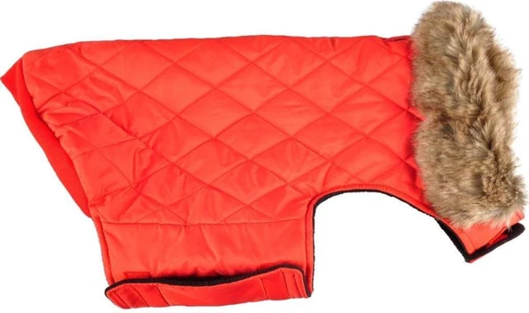 Flamingo Elia Peluş Kışlık Köpek Kıyafeti Kırmızı 35 Cm